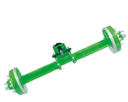 Square axles