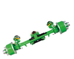 Steering axles